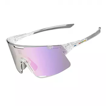 Okulary rowerowe ROCKBROS SP338 Road to Sky z wymiennymi soczewkami – przezroczyste