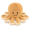 LEAN TOYS Pluszowa Ośmiornica Przytulanka z Elastycznymi Mackami Beżowa 30 cm