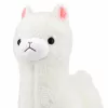 LEAN TOYS Pluszowa Alpaka Lama Miękkie Futro Biała 38 cm