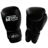 Profight Leather Dragon Rękawice bokserskie Czarne 12 oz