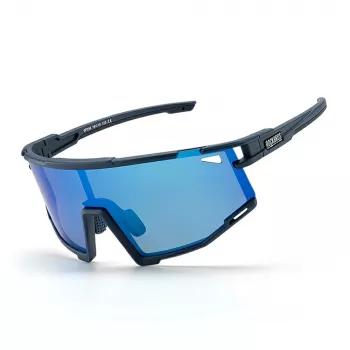 ROCKBROS SP258 ROAD TO SKY Okulary rowerowe polaryzacyjne Granatowy