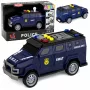 LEAN TOYS SWAT Special Unit Samochód Policyjny 1:32 z Światłami, Dźwiękami i Akcją Pull-Back - Granatowy