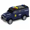 LEAN TOYS SWAT Special Unit Samochód Policyjny 1:32 z Światłami, Dźwiękami i Akcją Pull-Back - Granatowy