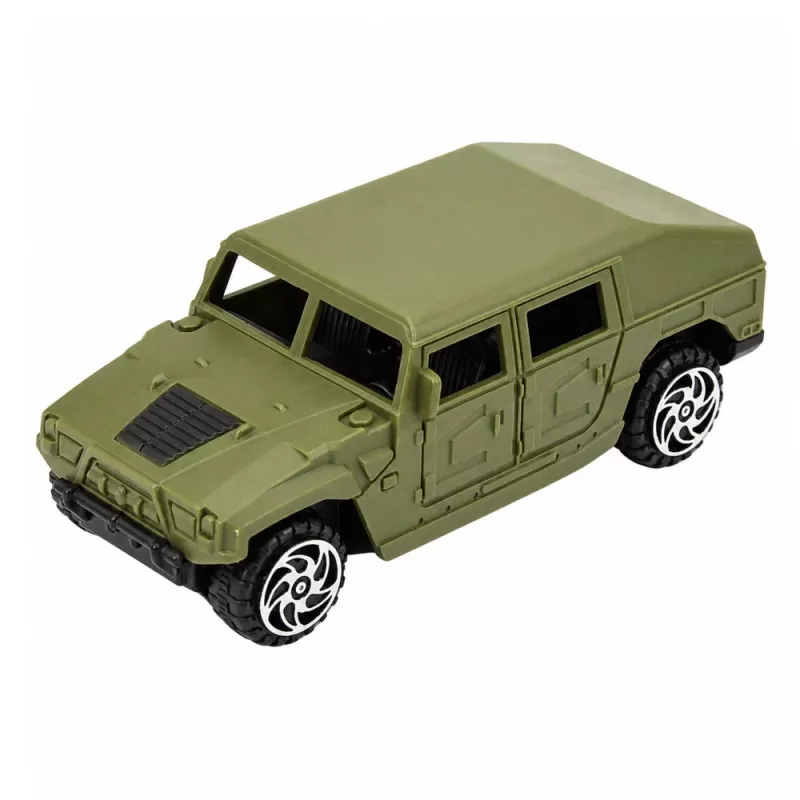 LEAN TOYS Zestaw militarny Żołnierze Czołg Pojazd Broń 13 szt.