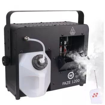 LIGHT4ME FAZE 1200 Hazer Pro Maszyna Mgły Dymna 1200W DMX z Pilotem Bezprzewodowym