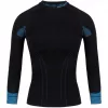 Alpinus Tactical Damski Termoaktywny Sweter Warstwa Podstawowa Czarno-Niebieski GT43210 Rozmiar S