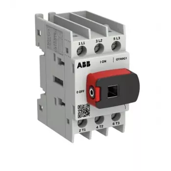 ABB OT Plus OT40G1-3BS40 A 3-biegunowy rozłącznik obciążenia 40A z uchwytem bezpośrednim