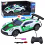 LEAN TOYS RC Drift Policyjny Samochód Sportowy z Oświetleniem LED 1:22