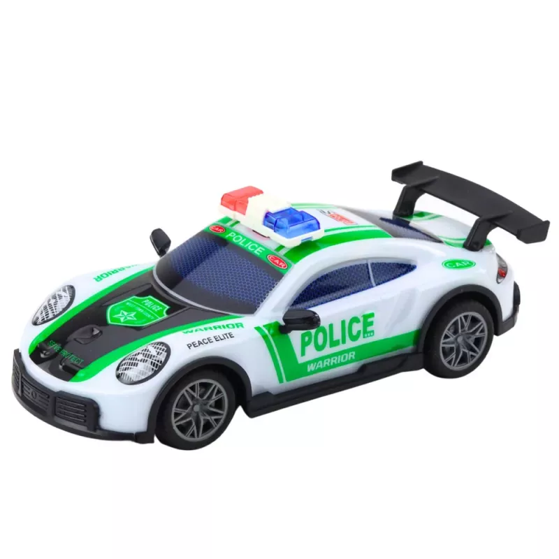 LEAN TOYS RC Drift Policyjny Samochód Sportowy z Oświetleniem LED 1:22