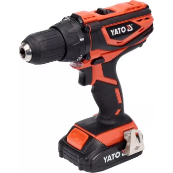 YATO 18V Akumulatorowa Wiertarko-wkrętarka 40Nm z baterią Li-Ion 2.0Ah i walizką YT-82780