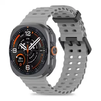 Tech-Protect Iconband Pro Silikonowy pasek do Samsung Galaxy Watch Ultra 1/2 47mm Szary