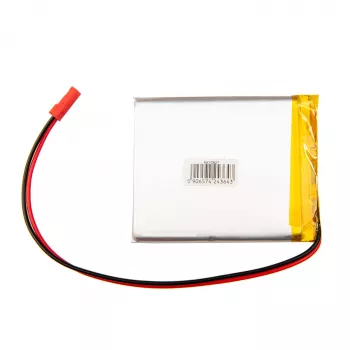 Akumulator Li-Po Akyga AKY0627 LP675568 3,7 V 3500 mAh z PCM, JST 2,54 mm 2-pin, przewody 150 mm