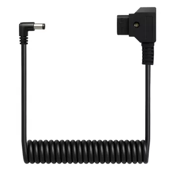 Newell D-Tap do DC 5.5x2.5mm zwijany kabel zasilający, 90cm, czarny