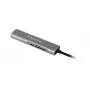 KRUGER & MATZ KM0390 Hub USB-C z HDMI 4K, 2x USB 3.0, czytnikiem kart SD/MicroSD i Power Delivery 100W