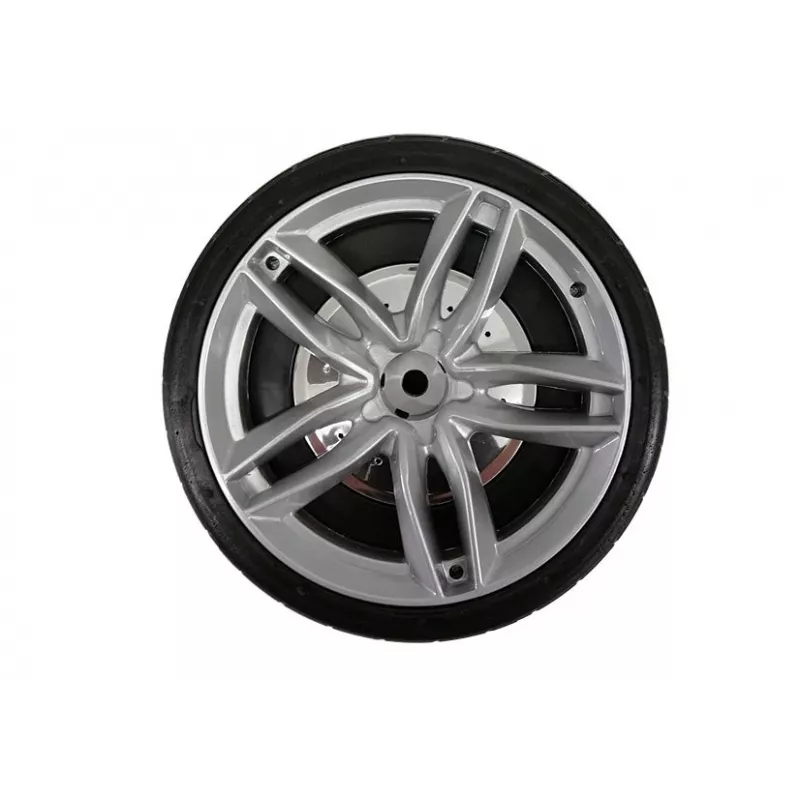 LEAN CARS Audi Q7 12V Samochodzik elektryczny dla dzieci, 1-osobowy z pilotem rodzica, koła EVA, światła LED, MP3, biały
