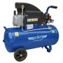 Adler AD 2050-50 50L olejowy kompresor powietrza, 8 bar, 230V, 2 KM, 206 L/min ssania, koła i uchwyt