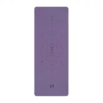 Wozinsky WNSP-NKP Mata do jogi i ćwiczeń z naturalnej gumy 183 x 61 x 0,5 cm Fioletowa