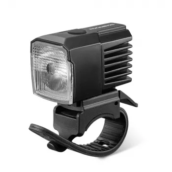 Rockbros RHL1600 Przednie światło rowerowe 1600 lumenów z zewnętrznym zasilaniem USB-C – czarne