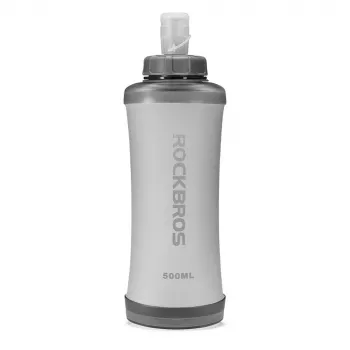 ROCKBROS Soft Flask 500 ml Bieganie Butelka Nawadniająca - Biały
