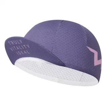 Czapka rowerowa ROCKBROS M013 TVI - fioletowa, oddychająca, ochrona UV, uniwersalny rozmiar