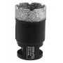 DEDRA Diamentowa koronka wiertnicza, lutowana próżniowo, M14, 35 mm