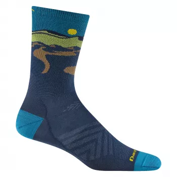 Darn Tough Ridge Runner Micro Crew Ultra-Lekkie Skarpety do Biegania - Midnight