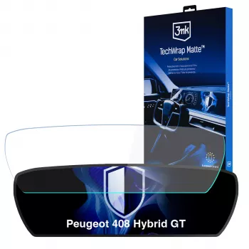 3MK PROTECTION TechWrap Matowa folia ochronna na zestaw wskaźników do Peugeot 408 Hybrid GT