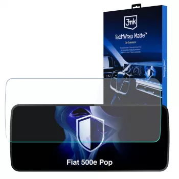 3MK PROTECTION Fiat 500e Pop (2025 - ) - 3mk TechWrap Matowa osłona ekranu centralnego