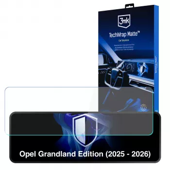 3MK PROTECTION Opel Grandland Edition (2025-2026) 3mk TechWrap Matowa folia ochronna na ekran centralny