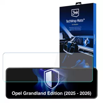 3MK PROTECTION Opel Grandland Edition (2025-2026) 3mk TechWrap Matowa folia ochronna na ekran centralny