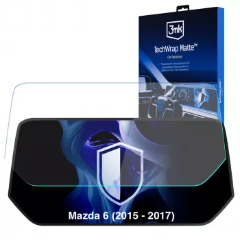 3MK PROTECTION Mazda 6 (2015-2017) - 3mk TechWrap Matowa osłona ekranu centralnego