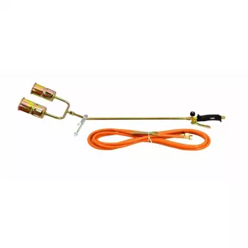 AWTOOLS AW13855 Palnik gazowy – zapłon piezoelektryczny, lutowniczy i do lutowania twardego na butan, 1300°C, EN417