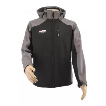Kurtka softshell AWTOOLS T4 szaro-czarna XXXL
