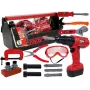 LEAN TOYS DIY Warsztat Zestaw Narzędzi Wiertarka Młotek 35 Elementów Zabawka Edukacyjna
