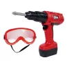LEAN TOYS DIY Warsztat Zestaw Narzędzi Wiertarka Młotek 35 Elementów Zabawka Edukacyjna