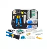System Pass Through Network Toolkit E5948 - Zaciskarka RJ45, Tester kabli, Narzędzie do przecinania, Etui