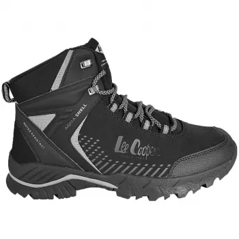 Męskie buty casual Lee Cooper ze sznurowaniem, czarne LCJ-22-01-1399M