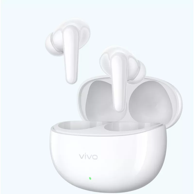 VIVO Buds Pro True Wireless Earbuds z aktywną redukcją szumów, Bluetooth 5.2, aptX Adaptive, bateria 29h, IP52, Biały