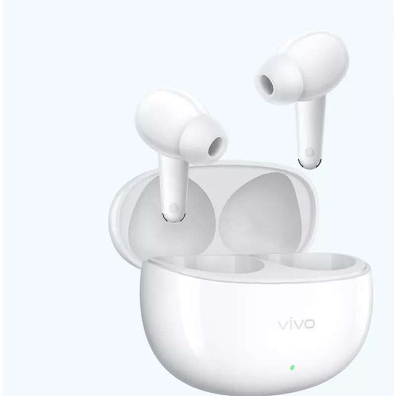 VIVO Buds Pro True Wireless Earbuds z aktywną redukcją szumów, Bluetooth 5.2, aptX Adaptive, bateria 29h, IP52, Biały