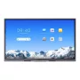 Hikvision DS-D5C75RB/A2L 75-calowy interaktywny wyświetlacz 4K, Android 14 (z możliwością aktualizacji do 16 EDLA), 40-punktowy dotyk IR, 8GB RAM, 128GB pamięci, Wi-Fi 6, Bluetooth 5.2, 3x HDMI, USB-C, głośniki 2x15W, 8-mic array, VESA 800x400