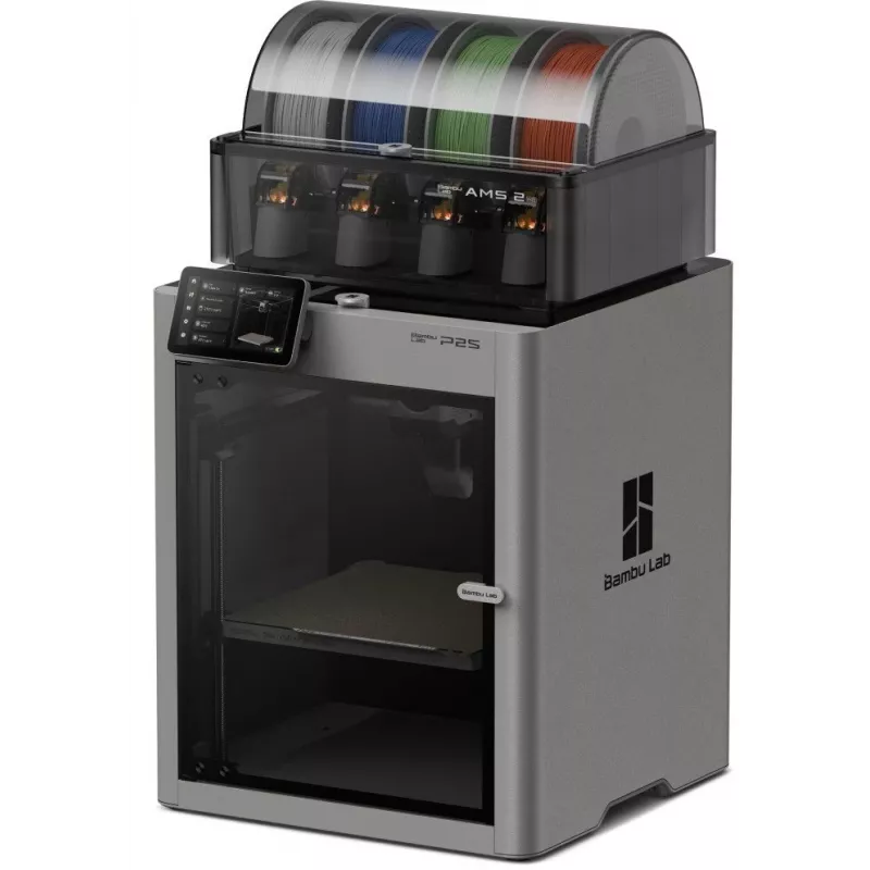 BambuLab P2S Combo Drukarka 3D z AMS, 500 mm/s, CoreXY, zamknięta, wielokolorowa