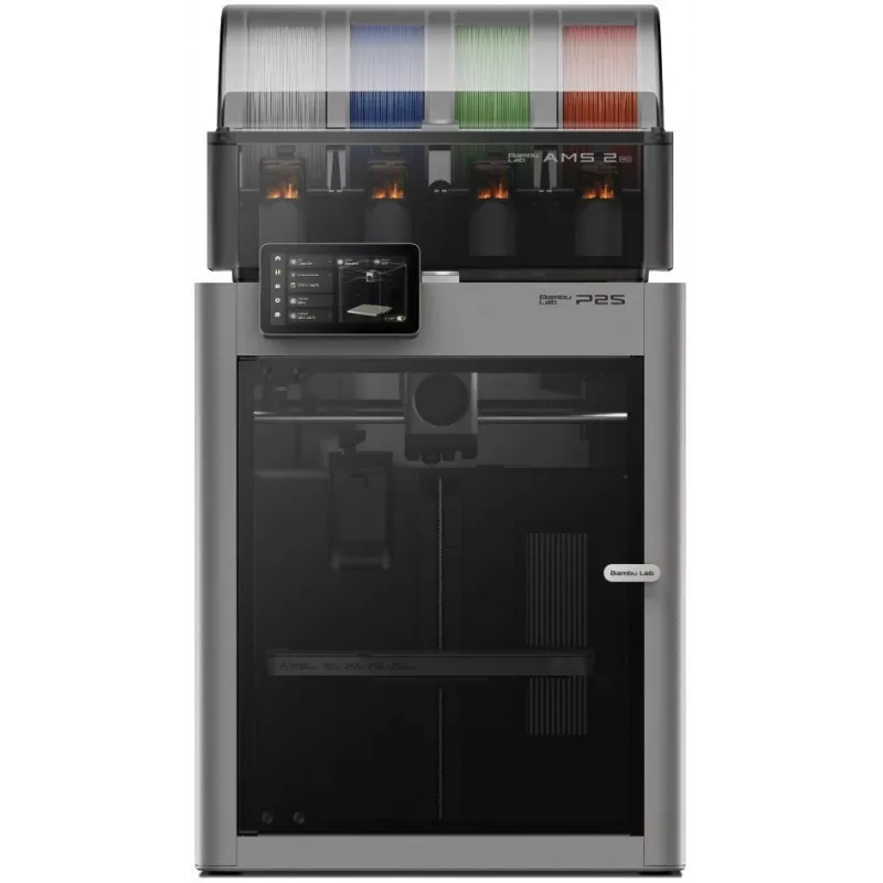 BambuLab P2S Combo Drukarka 3D z AMS, 500 mm/s, CoreXY, zamknięta, wielokolorowa