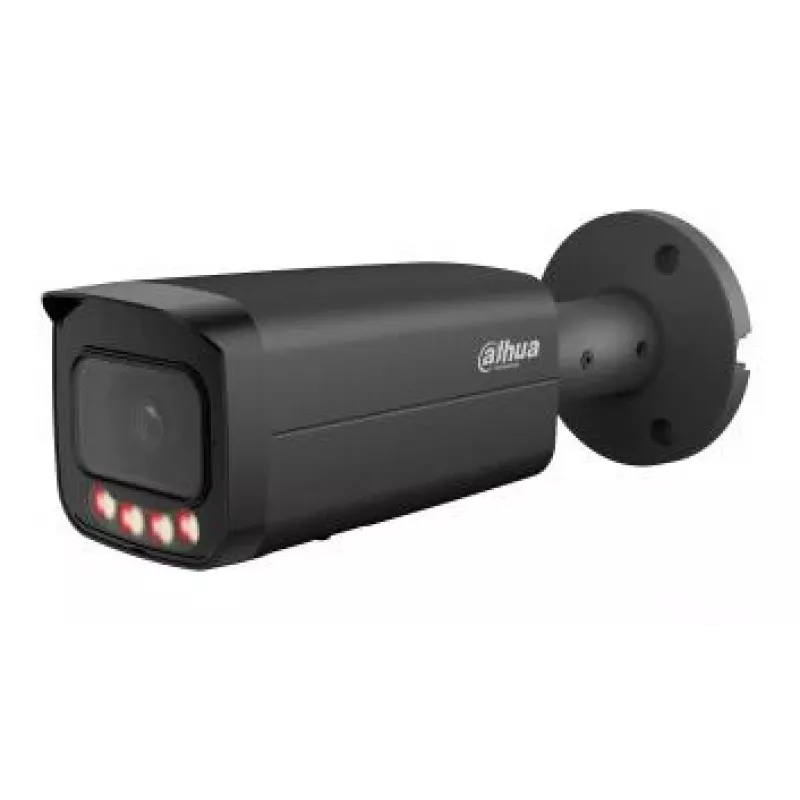 DAHUA IPC-HFW5559T-ASE-IL-0280B-BLACK 5MP zewnętrzna kamera bullet IP z AI, 60m IR, IP67, IK10, PoE