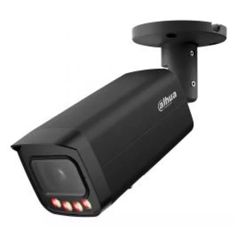 DAHUA IPC-HFW5559T-ASE-IL-0280B-BLACK 5MP zewnętrzna kamera bullet IP z AI, 60m IR, IP67, IK10, PoE