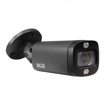 BCS BCS-TA45VSR8L6-G 5MP HD Analogowa kamera bullet z motoryzowanym obiektywem varifocal, 60m Smart IR, IP67, AHD/TVI/CVI/CVBS