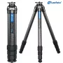 Leofoto LS-284CEX Statyw węglowy Ranger z wbudowaną głowicą poziomującą