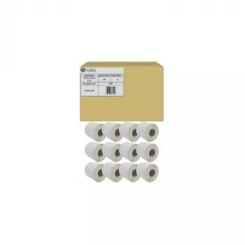 Etykiety termotransferowe G&G Zebra 800294-605 12x475 102x152mm perforowane
