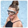 Bestway 21194 Regulowane czarno-białe okulary pływackie