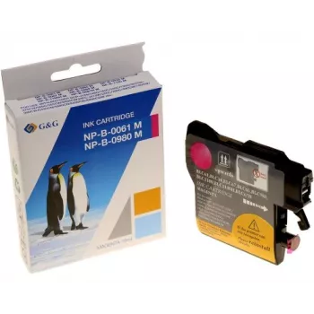 G&G Kompatybilny wkład atramentowy magenta do Brother LC-980M / LC-1100M / LC-1100HM (XXL, 750 stron)