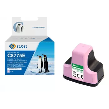 G&G Ninestar Kompatybilny z HP 363 XL High Yield Jasny Magenta Wkład atramentowy (C8775EE)